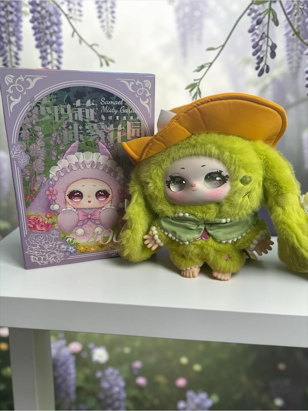 Misty Garden Samuel 400% Plush Doll Blind Box open box Super cute NEW